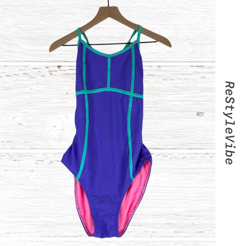 SPEEDO MISSY FRANKLIN Women’s Size 14/40 Swimsuit One Piece NWT